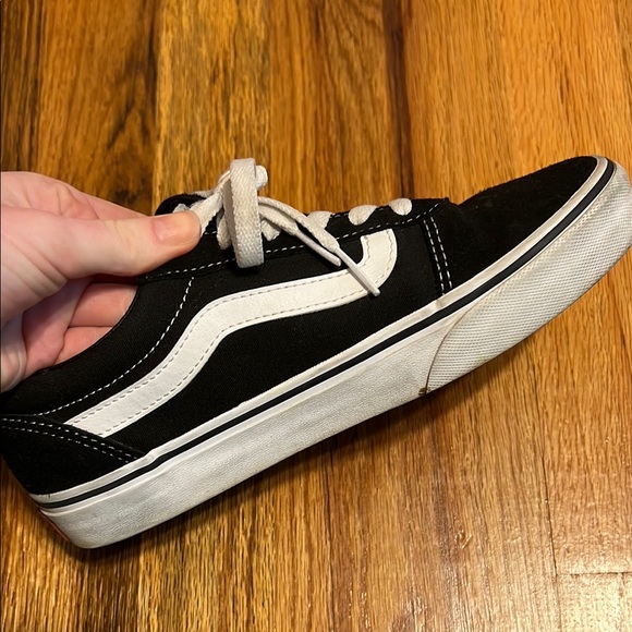 Vans Black and White Sneakers - Picture 9 of 14